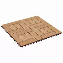 Terasinė Plytelė 22 pcs Tikmedis 30 x 30 cm MPK