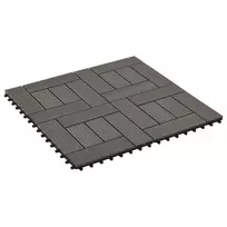Terasinė Plytelė 22 pcs Tamsiai rudas 30 x 30 cm MPK
