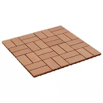 Terasinė Plytelė 22 pcs Tikmedis 30 x 30 cm MPK