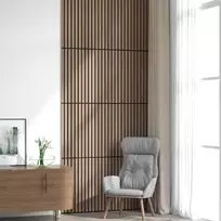 Sienų plokštės 8 pcs Ruda 60,5 x 60 cm