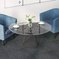 Kilimų plytelė Dangaus pilka 50 x 50 cm 36 pcs PP ir Bitumas