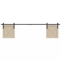 stumdomų spintelių durų komplektas 213 cm anglinis plienas
