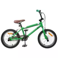 BMX Dviratis 20 Colių skirta vyresniems nei 9 metų Žalia