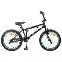 BMX Dviratis 20 Colių skirta vyresniems nei 9 metų Juoda
