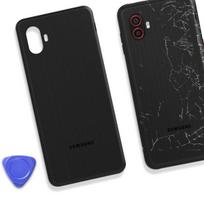Galinis stiklas - SAMSUNG - Galaxy Xcover 6 Pro - Juodas - Paslaugų paketas - Paprastas montavimas