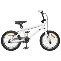 BMX Dviratis 20 Colių skirta vyresniems nei 9 metų Balta