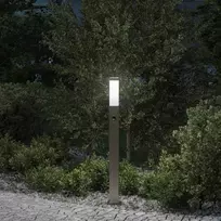 Apsauginis stulpelis su jutikliu, 80 cm, nerūdijantis plienas, IP44