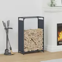 Malkų lentyna, antracito spalvos, 60x28x90 cm, šaltai valcuotas plienas