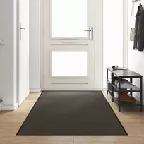 Durų kilimėlis Antracito ir juoda 120 x 400 cm 100% poliamidas