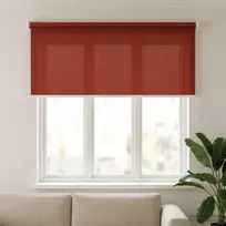 Lauko roletai 90% UV blokavimui Terakota 120 x 140 cm HDPE