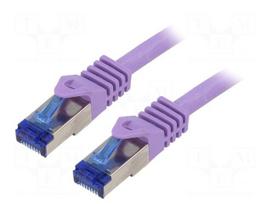 Patch cord | S/FTP | Cat 6a | RJ45 plug,both sides | stranded | Cu | 10m