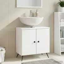 Vonios kriauklės spinta BREDA Balta 59,5 x 31,5 x 59 cm