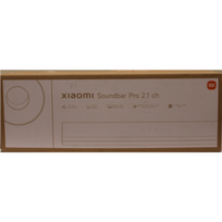 SALE OUT. Xiaomi Soundbar Pro 2.1 ch | SALE OUT. | Xiaomi Soundbar Pro 2.1 ch | Warranty 24 month(s) | 300 W | Bluetooth | Wireless connection | Black | DAMAGED AND MISSING INNER PACKAGING, DAMAGED BODY (EDGE)
