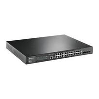 TP-Link JetStream TL-SG3428MP tinklo komutatorius Valdomas L2+ Gigabit Ethernet (10/100/1000) Maitinimas per Eternetą (PoE) 1U Juoda