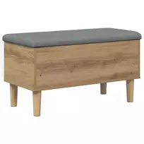 Saugojimo suolas su pagalve Artisano ąžuolo 82 x 42 x 46 cm