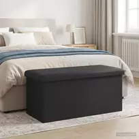 Sulankstomas saugojimo suolas Pilka 180 kg 80 L 77 x 38 x 38 cm