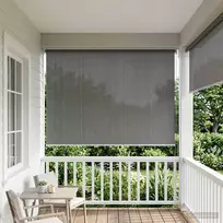 Lauko roletai 90% UV blokavimui Šviesiai pilka 140 x 230 cm
