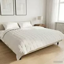 Svorio antklodė Balta 235 x 290 cm 15 kg 100% Medvilnė 205T