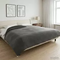 Svorio antklodė Antracito 200 x 230 cm 13 kg 100% Medvilnė 205T