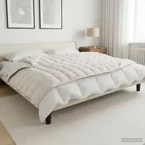 Svorio antklodė Balta 152 x 203 cm 11 kg 100% Medvilnė 205T