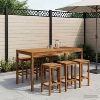 Sodo Baro Stalas Natūrali 196 x 100 x 105 cm