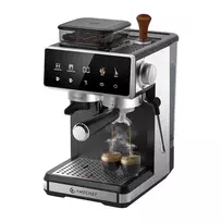 AMZCHEF CE-CM5560-SV Stūmoklinė kavinukė (sidabrinė), universali