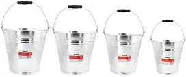 Sterg Cinkuotas metalinis kibiras, 15l