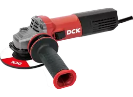 Elektrinis kampinis šlifuoklis reguliuojamomis apsukomis 125mm, 1400W, KAG1400-125E, DCK