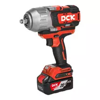 Akumuliatorinis bešepetėlinis smūginis veržliasukis 1218Nm. 1/2, 20V, KDPB1218FK, DCK (2x5,0Ah akumuliatorius, įkroviklis)