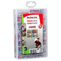 Kaiščių DuoPower rinkinys Profi-Box , Fischer 132 vnt.
