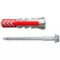 Universalus dvikomponentis kaištis DuoPower 10 x 50 S, FISCHER, 25 vnt.