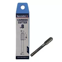 SPECIALIST+ kietmetalio freza WRC, 8x20x6 mm
