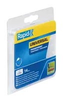 Klijai universalūs skaidrūs 12 mm 125 g, RAPID, 14 vnt
