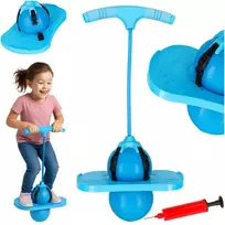 Vaikų megztinis "pogo balance" mėlynos spalvos
