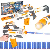 BLASTER MODULINIS KARBINAS 4in1 30 strėlių