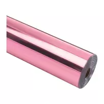 HTVRONT chromo saviklijuojanti plėvelė, 30,5 cm x 90 cm (rožinio aukso), universali