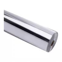 HTVRONT chromo metalinė saviklijuojanti plėvelė, 30,5 cm x 90 cm (sidabrinė) – universali
