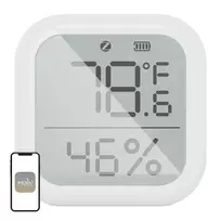 MOES ZSS-KB-TH-LF-C ZigBee universalus LCD temperatūros ir drėgmės jutiklis