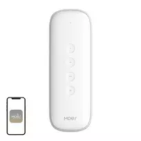 MOES ZR-SR-R01-WH ZigBee scenų jungiklis, IP55 (baltas), universalus