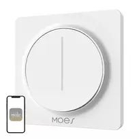 MOES ZS-SY-EUD-WH ZigBee dimeris (baltas) – universalus