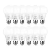 LEPRO 100089-WW-EU-12 LED lemputė, E27, A60, 8.5W (60W), 806 lm, 2700K (šiltai balta), 180°, universalioji 12 vnt. pakuotė