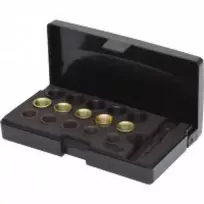 Žvakių sriegių remonto rinkinys, 16 vnt., 1/12 sisteminis įdėklas (150.1280, KS TOOLS)