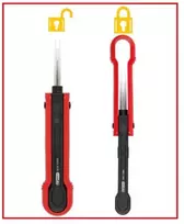 Kabelio atrakinimo įrankis apvalioms galvutėms, 1,5 mm (150.1290, KS TOOLS)