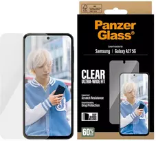 Panzer Glass PanzerGlass Ultra-Wide Fit antibakterinė ekrano apsauga su aplikatoriumi, skirta Samsung Galaxy A27 (5G)
