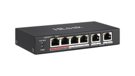 Komutators NS-0106P-35 4-port 10/100Mbps PoE 2-port 10/100Mbps