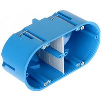 Montāžas kārba 32092203 2-vietīga D68/63mm zila