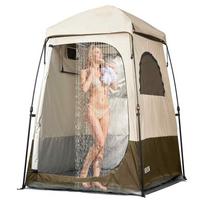 Dušo palapinė VEVOR YL-fold tent4, 1 kambarys, 1 asmeniui, Pilkos spalvos, 145 × 145 × 215 cm