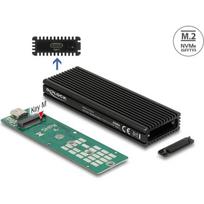 DELOCK Gehäuse USB Type-C M.2 NVMe PCIe SSD  oder SATA SSD