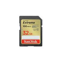 Sandisk Extreme 32GB SDHC (UHS-I U3, Class 10, V30)