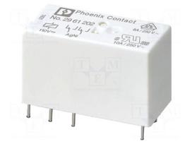 Relay: miniature | Ucoil: 110VDC | SPDT | Icontacts max: 16A | 2A/24VDC